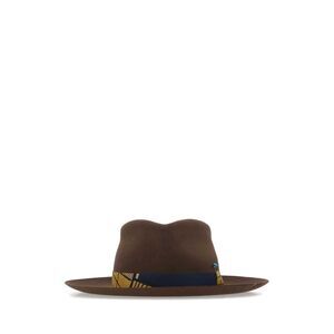 Superduper Men Brown Felt Bouganville Hat